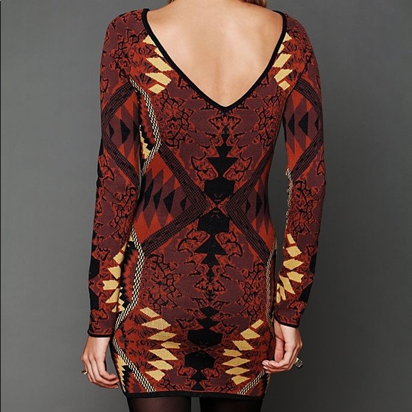 Free People Huntress of Man bodycon dress - Picture 3 of 8